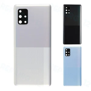 Back Housing Cover+Lens Cover+Adhesive For Samsung Galaxy A71 5G A716U U1 A716F - Picture 1 of 12