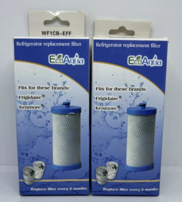 Eco Aqua Refrigerator Water Filter WF1CB-EFF Set of 2 - Image 1 of 3