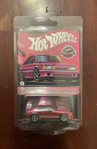 Hot Wheels Real Riders RLC Club Exclusive Pink 1993 Ford Mustang Cobra R In Hand - Picture 1 of 1