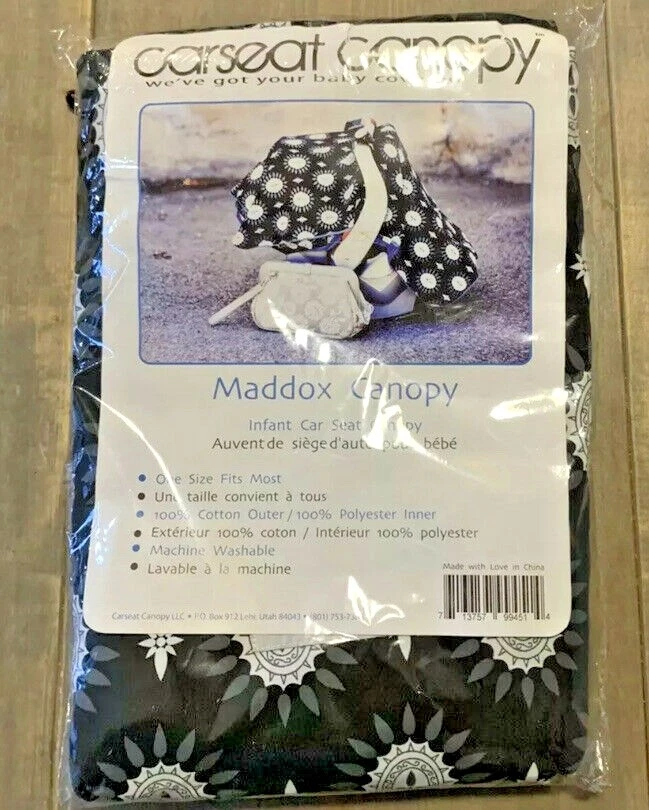 NUEVO Carseat Canopy Maddox Infantil Multicolor Visón Lunares Cubierta de Asiento de Coche Talla Única Foto 1 de 4