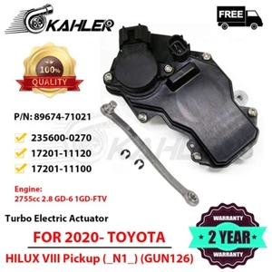 17201-11120 17201-11100 Turbo Actuator for 2020- Toyota Hilux VIII 2.8 GD-6 4WD - Picture 1 of 1