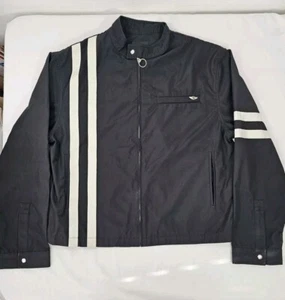 Vintage Mini Cooper Auto Racing Jacket Mens Size Large - Picture 1 of 17
