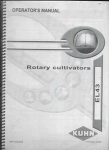 Manual del operador de cultivadores rotarios Kuhn EL43 - Imagen 1 de 1