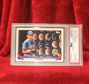 LARRY WALKER 1993 TOPPS #95 FLA. MARLINS INAUGURAL PSA 10 🔥 HOF POP6 - Picture 1 of 3