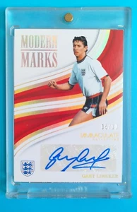 2023-24 Panini Immaculate England Gary Lineker MODERN MARKS Auto 5/10 - Bild 1 von 2