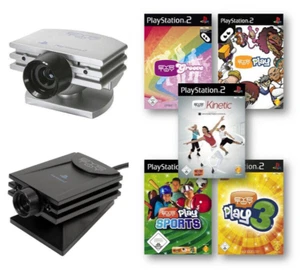 Sony Playstation 2 EyeToy Kamera und Spiele EyeToy Play Sports Groove Kinetic - Bild 1 von 11