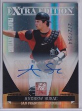 2011 Donruss Elite Extra Edition Franchise Futures Signatures #89 Andrew Susac