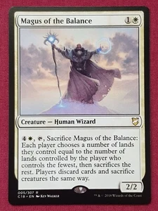 Magic The Gathering COMMANDER 2018 C18 MAGUS OF THE BALANCE white card MTG - Picture 1 of 2