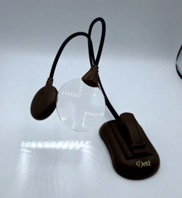Dritz WorkStation Light W/ Magnifier Adjustable Gooseneck, Clip On, Wall Mount + - Image 1 of 4
