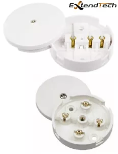 Scatola di Giunzione 5A 20A 30AMP 3 4 Terminali UK Cablaggio Elettrico Cavo Connettore CE - Foto 1 di 4