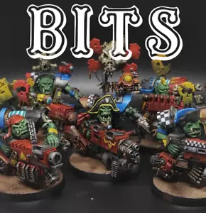 BITS ORK FLASH GITZ WARHAMMER 40K BITZ GORKAMORKA BOYZ SPACE ORC GREENSKIN - Picture 1 of 144
