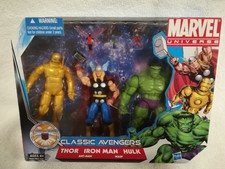 Marvel Universe Classic Avengers box set Hulk Thor Iron Man Wasp Ant-Man