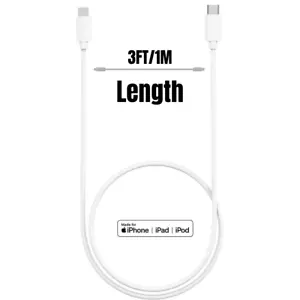 1/5/10 Lot PD Fast Charger 20W USB-C to iPhone Cable 3/6ft For Apple 14 13 12 11 - Picture 1 of 17