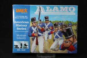 YU082 IMEX 1/72 maquette figurine 510 American History Series Mexican Infantry - Picture 1 of 4
