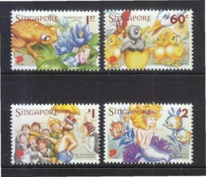 Singapore 2005 200th Anniversary Celebration of Hans Christian Anderson 4v mnh - Picture 1 of 2