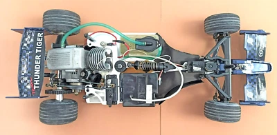 Automodello a scoppio F1 RC 1/8 thunder tiger modellismo dinamico per ricambi - Immagine 1 di 4