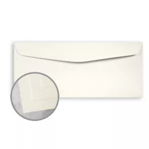 Neenah Classic Crest #10 Buste - Bianco Naturale, 4 1/8 x 9 1/2, 500 Box - Foto 1 di 3