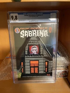 CGC 9.8 CHILLING ADVENTURES OF SABRINA #1 ARCHIE PUBLICACIONES CÓMIC TROQUELADO - Imagen 1 de 2