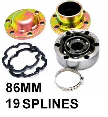 VOLVO AWD XC70 XC90 S60 V70 PROPELLER SHAFT INNER CV JOINT 86MM 19 SPLINES NEW - Image 1 of 3