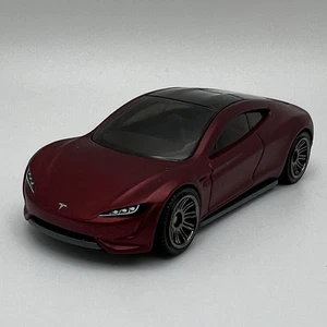 Matchbox 2020 Tesla Roadster red 1/64 scale loose - Picture 1 of 10