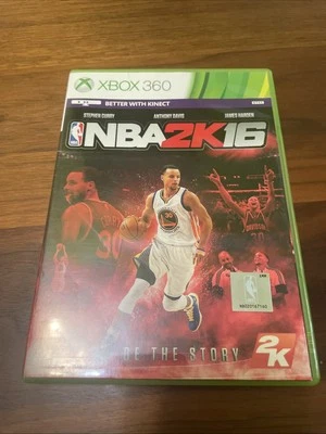 NBA 2K16 Video Game (Microsoft Xbox 360, 2015) CIB - Image 1 of 3