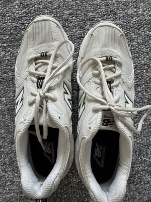 New Balance 530 Abzorb Soles Bone Color With Navy Blue Details Size 8.5 Men - Image 1 of 4