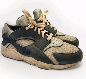 Nike Air Huarache 11.5 Crater Next Nature Tan Olive Khaki Men Casual PRM CLEAN - Picture 1 of 8