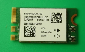 Módulo WLAN + Bluetooth 4.1 802.11 ac/b/g/n Lenovo V110-17IKB 01AX709 | QCNFA435 - Imagen 1 de 2
