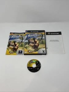 Swingerz Golf (Nintendo GameCube, 2002) con Manual completo en caja probado funcionando - Imagen 1 de 10