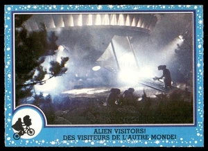 1982 E.T. The Extra-Terrestial O-Pee-Chee OPC Alien Visitors! FRE/ENG Cards #2 - Bild 1 von 2