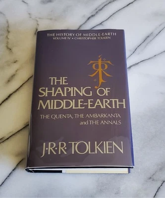 THE SHAPING OF MIDDLE-EARTH (HoMe Vol IV) J.R.R. Tolkien 1986 HC/DJ 1st US Ed. - Imagem 1 de 4