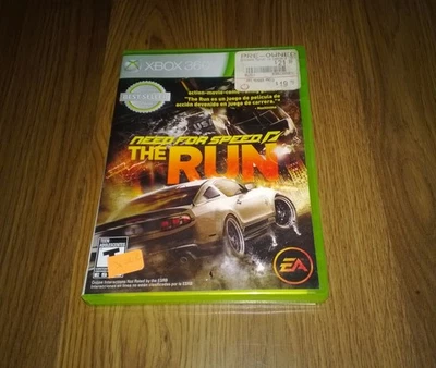Need for Speed: The Run (Xbox 360) Complete ELECTRONIC ARTS GHOST  DOLBY DIGITAL - Image 1 of 3
