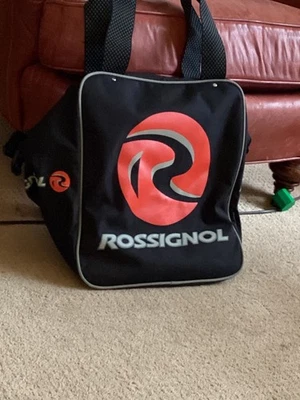 Rossignol Negro Rojo Logo Botas de Esquí Estuche de Transporte Bolso Correa para el Hombro Foto 1 de 3