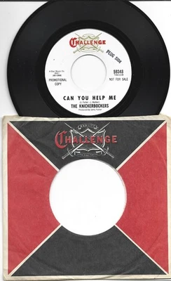 NORTHERN SOUL bw GARAGE SURF 45 - KNICKERBOCKERS - CAN YOU HELP ME- HEAR 1966 DJ - Image 1 of 2