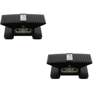 2 Count Foot Valve Control Pedal Pneumatic Operated Switch Metal Bathroom - Picture 1 of 12