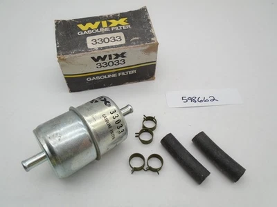 Filtro de combustible en línea NOS WIX 33033 1971 BMW, 1960-66 Pontiac, 1969-73 Saab Foto 1 de 4