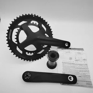 FSA Full Speed Ahead Omega Crankset- 165mm, 11-Speed, 50/34t, 120/90 BCD With BB - Picture 1 of 6