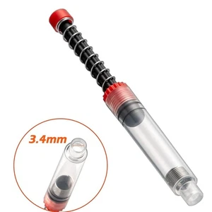 5PCS Stainless Fountain Pen Piston Converter Ink Absorber Filler 3.4mm Diameter - Picture 1 of 9
