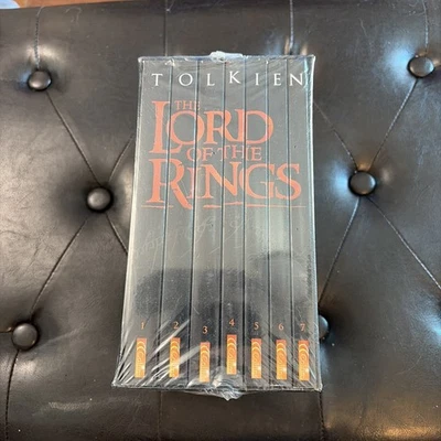 The Lord of the Rings 7 book Box Set New Sealed UK Imoort JRR Tolkien Rare HTF - Image 1 of 4