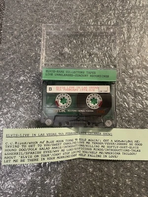 Elvis Rare Collectors Tapes | Live In Vegas 9/2 D/S 1974| Unreleased Concerts Foto 1 de 2
