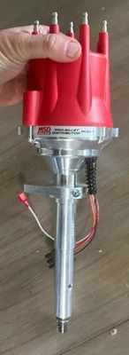 MSD Distributor Pro-Billet Ready-to-Run Magnetic Trigger Ford 1949-53 Flathead - Image 1 of 4