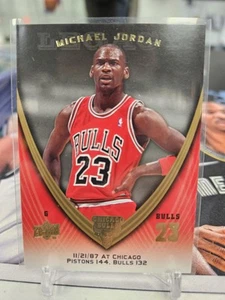 2008-09 Upper Deck Michael Jordan Legacy Collection #191 Michael Jordan gioco 191 - Foto 1 di 2