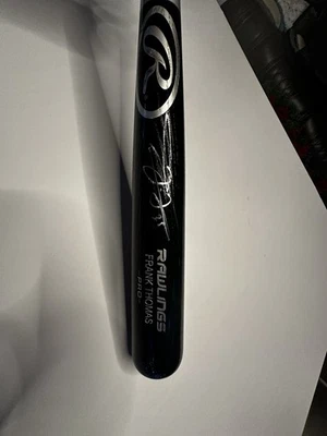 Murciélago Rawlings firmado con autógrafo Frank Thomas certificado de autenticidad PSA 521 HR Foto 1 de 3