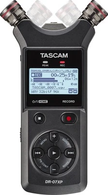 Tascam DR-07XP Digitalrecorder Tragbarer Zweikanal Handheld Audiorecorder USB-C - Bild 1 von 4