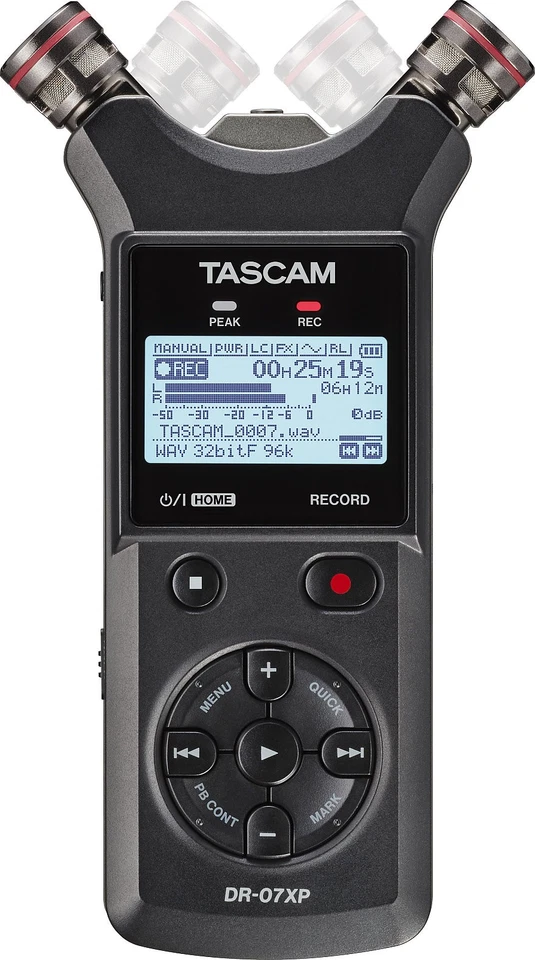 4907034135387 Tascam DR-07XP - tragbarer digitaler Rekorder mit USB-Schnittstell