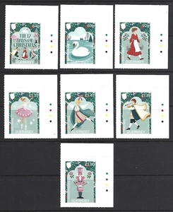 GUERNSEY 2025 12 DAYS OF CHRISTMAS UNMONTIERT POSTFRISCH SET 7 - Bild 1 von 1
