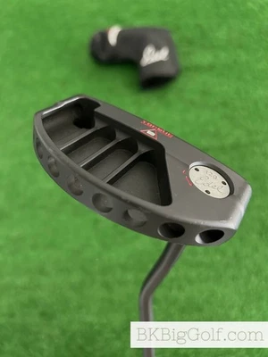 Edel Torque-B E-1 Black Double Bend 33” Putter w Headcover - Image 1 of 4