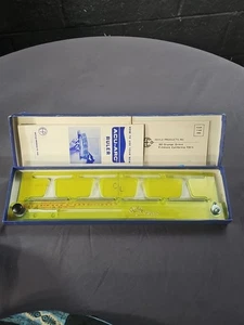 Regla de Ingeniería ACU ARC Original Hoyle con Caja Herramienta de Dibujo de Papeleo - Imagen 1 de 5