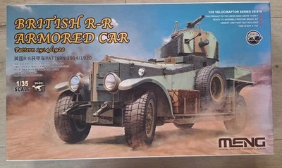 Lot : MENG British RR + DEFMODEL roues résine + PANZERART figurine  1/35 NEUFS - Photo 1/4