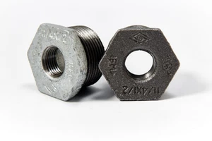 Black Malleable Iron Reducing Bush / Bushes - Picture 1 of 4